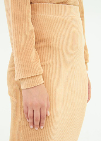 Разноцветная кэжуал однотонная юбка SELA карандаш