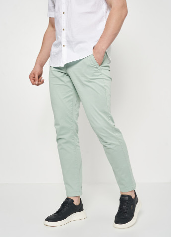 Зеленые кэжуал летние брюки C&A