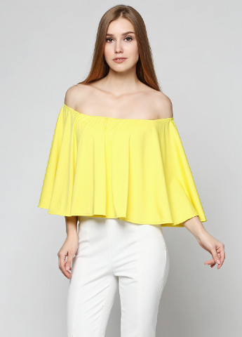 Жовта літня блуза Podium