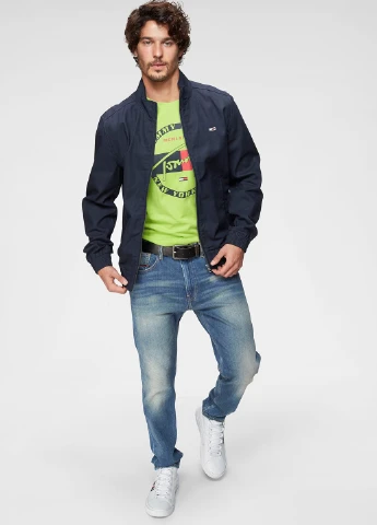 Синя демісезонна вітровка Tommy Jeans