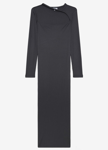 Сіра кежуал сукня Jennyfer однотонна