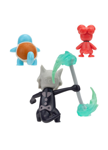 Ігрові фігурки W19 Магбі, Сквіртл та Алола Маровак (3 шт.) Pokemon (296884473)