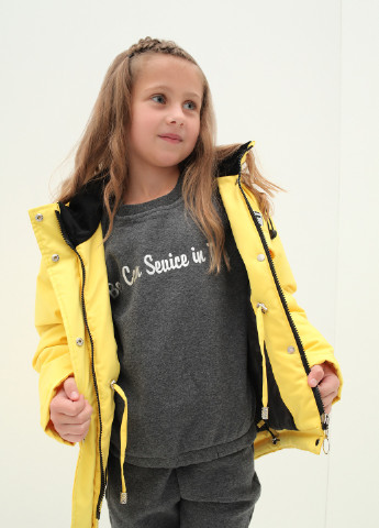 Желтая демисезонная куртка Venidise