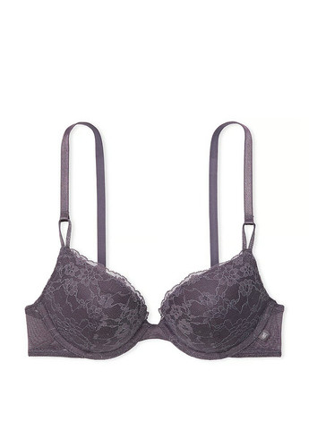 Фіолетовий корбей бюстгальтер Victoria's Secret з кісточками поліамід