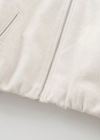 Белая демисезонная куртка SHEIN