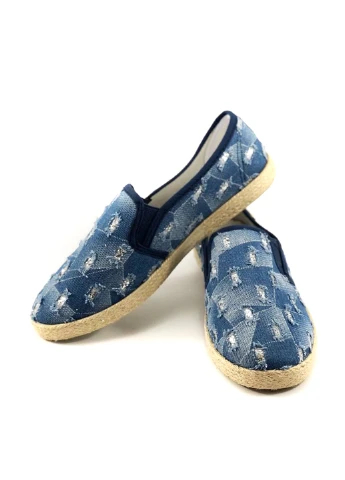 Темно-синие мокасины Top Shoes с тиснением