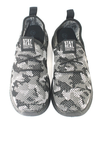 Серые летние кроссовки No Brand