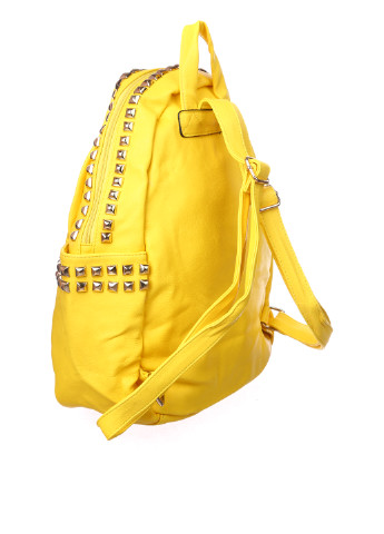 Рюкзак Federico однотонный жёлтый кэжуал