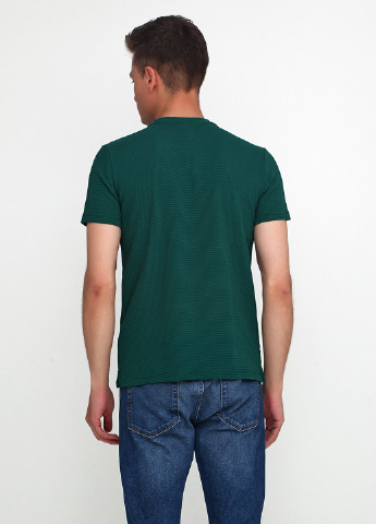 Темно-зеленая футболка H&M