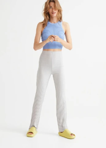 Штани літо,світло-сірий, H&M Basic (254671502)
