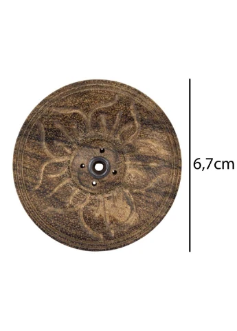 Подставка для благовоний Цветок 6,7x6,7x0,6 No Brand (255621472)
