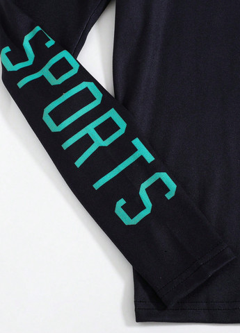 Черная всесезон пижама (кофта, брюки) кофта + брюки SHEIN