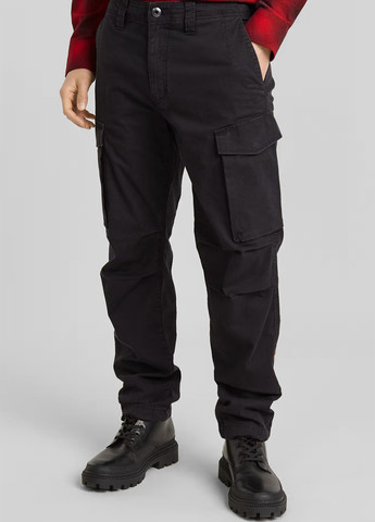 Черные кэжуал демисезонные карго брюки G-Star Raw