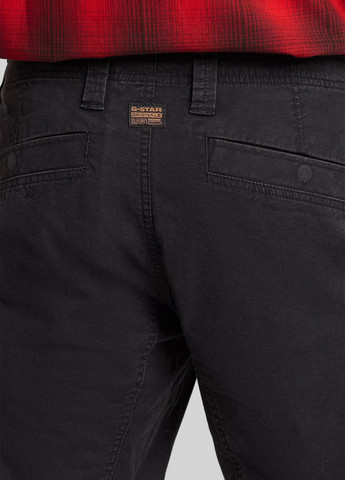 Черные кэжуал демисезонные карго брюки G-Star Raw