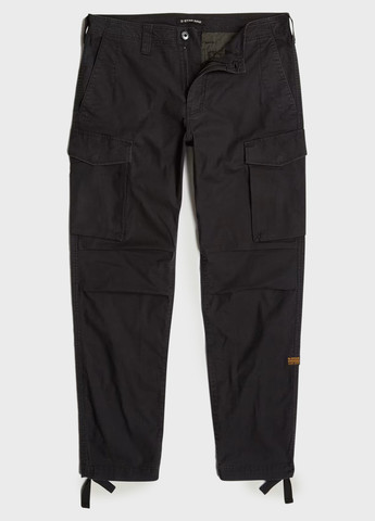 Черные кэжуал демисезонные карго брюки G-Star Raw