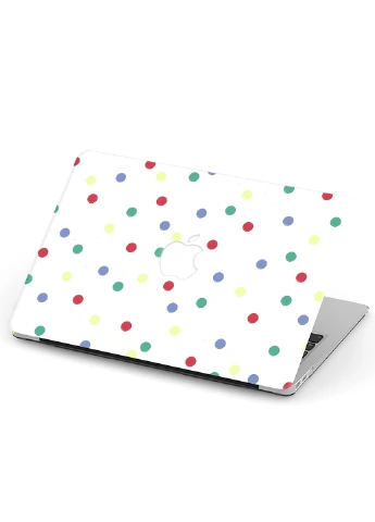 Чохол пластиковий для Apple MacBook Pro Retina 13 A1502 / А1425 Різнобарвний горох (6352-2781) MobiPrint (219124652)