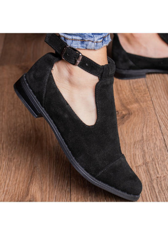 Туфли женские Sharlie 3123 36 23,5 см Черный Fashion