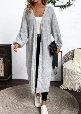 Черный демисезонный кардиган SHEIN