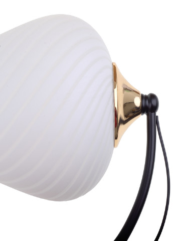 Бра накладное со шнуровым выключателем LK-711W/1 E27 BK+FG Brille (220133431)