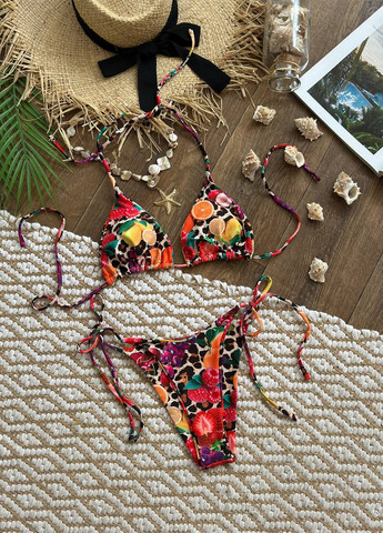 Комбинированный летний раздельный купальник (лиф, трусики) бикини, раздельный NOVA VEGA