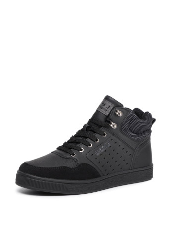 Черные осенние черевики mp07-17103-04 Lanetti