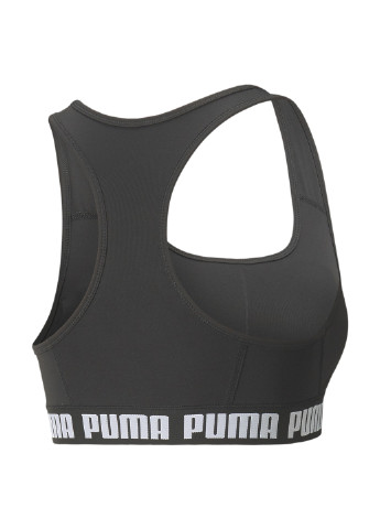 Чёрный бра strong women's training bra Puma полиэстер, эластан