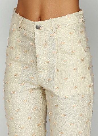 Молочные кэжуал демисезонные брюки Rachel Comey