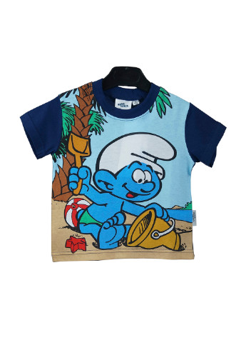 Темно-синяя летняя футболка Disney