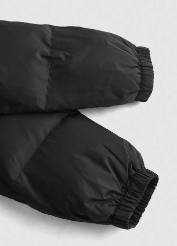 Черная зимняя куртка SHEIN