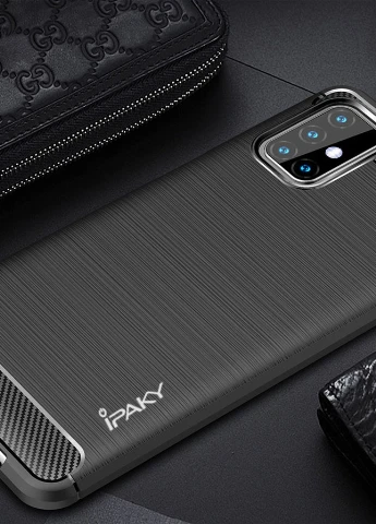 TPU чехол Slim Series для Samsung Galaxy M31s Черный (is_00000038513_3) iPaky (238480650)
