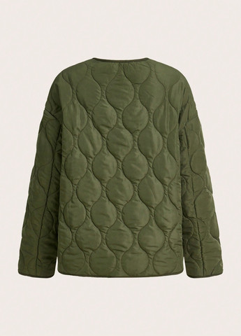 Зеленая зимняя куртка SHEIN