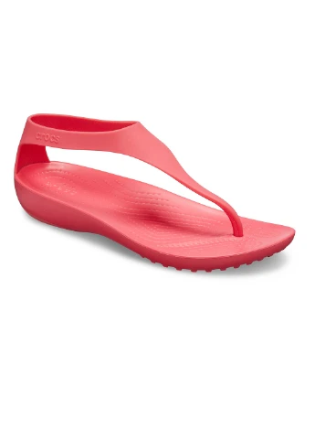 Розовые сандалии Crocs