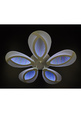 Люстра потолочная LED с пультом A2701/5-wh Белый 8х59х59 см. Sunnysky (253627485)
