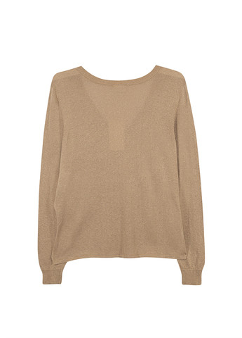 Бежевий демісезонний пуловер пуловер Vila