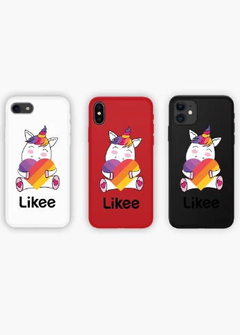 Чехол силиконовый Apple Iphone 11 Pro Max Лайк Единорог (Likee Unicorn) (9232-1037) MobiPrint (219284204)
