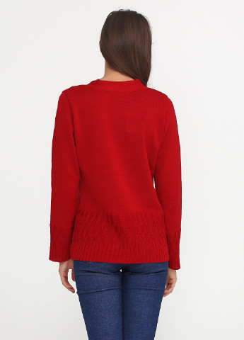 Червоний демісезонний пуловер пуловер Skovhuus