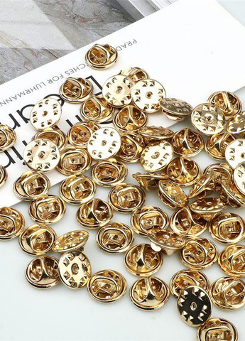 Застібка для значків (10 шт.), 1,15 см No Brand (305776589)