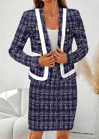 Костюм (жакет, спідниця) SHEIN (345181356)