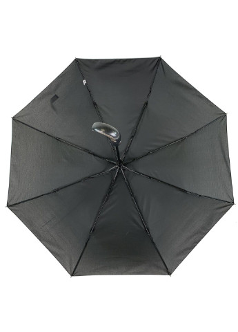 Чорна чоловічий складний парасолька-напівавтомат 99 см Max (195705631)