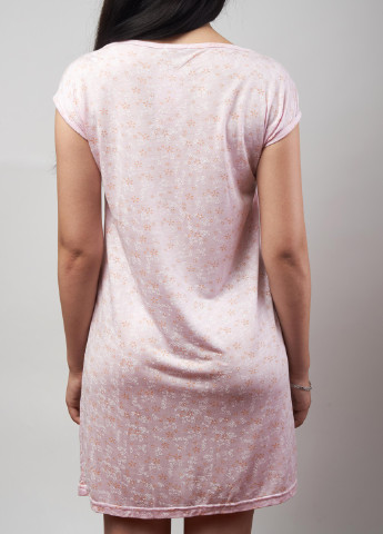 Нічна сорочка жіноча M рожевий 020-12 Lanett (254455762)