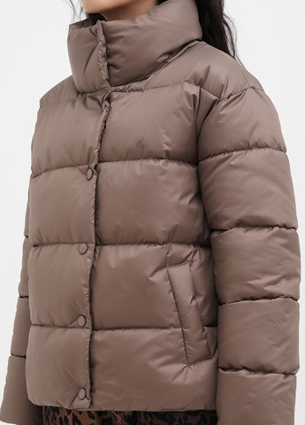 Коричнева демісезонна куртка EQUILIBRI