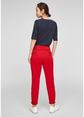 Красные летние брюки S.Oliver