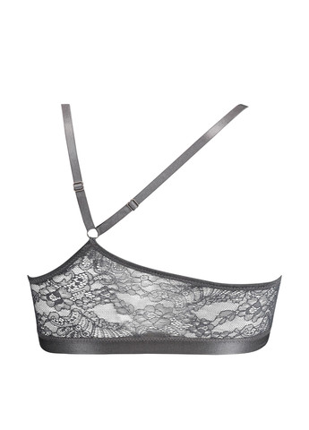 Синий топ бюстгальтер Hunkemoller без косточек полиэстер