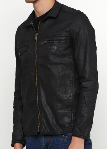 Черная демисезонная куртка Kaporal