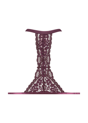 Темно-вишневый бралетт бюстгальтер Hunkemoller без косточек полиамид