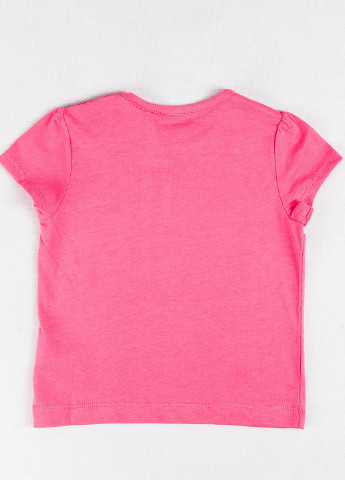 Розовая летняя футболка Esprit