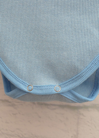 Блакитний демісезонний комплект (боді, штани) Blanka