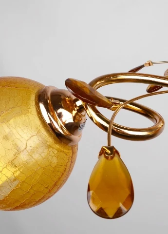 Люстра стельова на 3 плафона у коридор LK-465S/3 E27 G Brille (253886747)