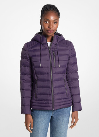 Фіолетова демісезонна куртка Michael Kors