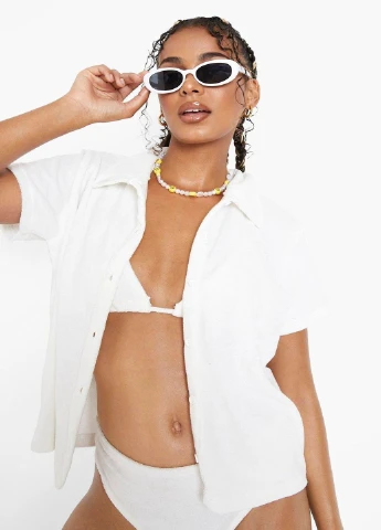 Белая кофта Boohoo